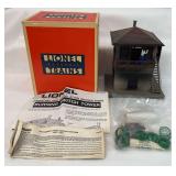 Lionel O Gauge 12768 Burning Switch Tower layout accessory in original box