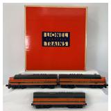 Lionel O Gauge 11724 Great Northern F-3 A-B-A diesel set in box