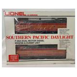 Lionel O Gauge 8260 & 8262 Southern Pacific Daylight F-3A-A in box