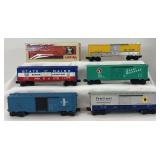 Lionel O Gauge 9768, 9420, 9709, 9739, 9200 in box, 39125 freight