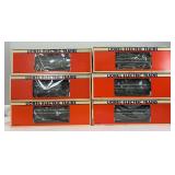 Lionel O Gauge NYC 15" alum. pass. cars 7207, 9594, 9495, 9596, 9597, 9598 in box