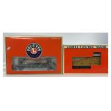 Lionel O Gauge 16683 elephant car 36727 Weyerhaeuser Moe and Joe lumber car in boxes