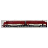 Postwar Lionel O Gauge 2245P & 2245T The Texas Special EMD F-3 diesel A-A units