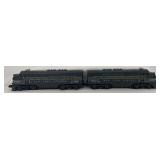 Postwar Lionel O Gauge 2354P and 2354T New York Central EMD F-3 diesel A units