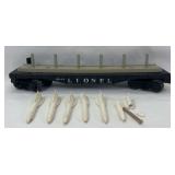 Postwar Lionel 6844 missile carrying car w/missiles NO repairs