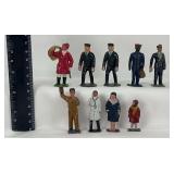 Collection of Lead Toy Figures Made in England
