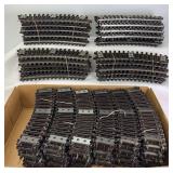One hundred sections of postwar Lionel No. 31 Super O gauge curved track, all inspected