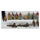Collection of Painted Miniature Figures - Germany
