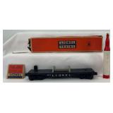 Postwar Lionel O Gauge 6175 Rocket Car in original box w/rocket