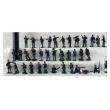 Large Collection of American Civil War Miniature Toy Soldiers