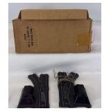 Prewar American Flyer HO Scale One Pair HO-268 Remote Control switches in box w/insert