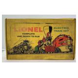 Postwar Lionel O Gauge 1959 Outfit No. 1617S steam type freight set with smoke Set Box EMPTY