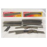 HO Scale Fleischmann track and switches 6120 x16, 6101 x11, 6102 x1, 6174W x1, 6175W x1