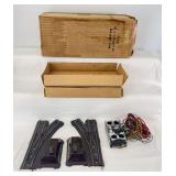 Prewar American Flyer HO Scale One Pair HO-268 Remote Control switches in box w/inserts