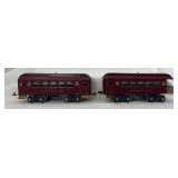 Prewar Lionel Standard Gauge 35 Pullman 36 Observation passenger cars