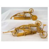 Caterpillar No. 1 Terracer and No. 4 Hi-Way Patrol 1/16th scale die-cast toys