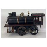 Prewar Karl Bub Nuremberg KBN Spur 1/Gauge One windup clockwork 0-4-0 steam locomotive with key