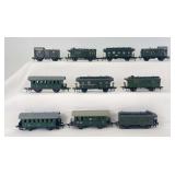 HO Scale group of ten Fleischmann European passenger trains
