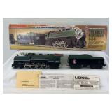 Modern Lionel O Gauge 3100 The Great Northern 4-8-4 steam locomotive and tender in original box