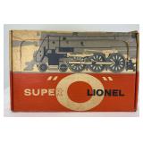 Postwar Lionel O Gauge 1960 Super O Outfit No. 2547WS set box EMPTY