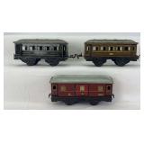 Prewar K.B.N. Karl Bub O GaugeMitropa Schlafwagen Wagon-Lits and two others