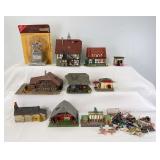 HO/N Scale Faller, Vollmer, Kibri European German/Austrian toy train railroad layout buildings and figures