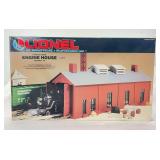 Modern Lionel O Gauge 12710 Engine House kit, unbuilt in original box w/instructions, glue