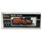 Modern K-Line O Gauge K-2331 Great Northern S-2 diesel switcher locomotive in original box
