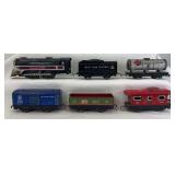 Marx O Gauge Marlines 0-4-0 steam loco and NYC tender, 552, 553, 555, 556