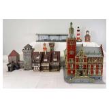 HO/N scale buildings Kibri, Vollmer, Faller and others, European German/Austrian village