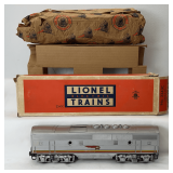 Postwar Lionel O Gauge 2343C Santa Fe B Unit in original box with insert and wrap
