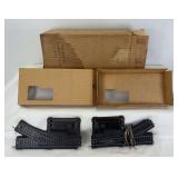 Prewar American Flyer HO Gauge HO-268 remote control switches in original box with inserts