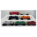 Postwar Lionel O Gauge 6465-160, 6465, 6465, 6465-110, 6076, X6014, 6257
