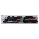 Modern MTH O Gauge 2-8-0 Santa Fe steam locomotive and tender No. 1902