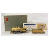 Brass HO Scale Olympia Precision Models GN-129 Pennsylvania RR Class B6sb 0-6-0 steam locomotive and tender in box