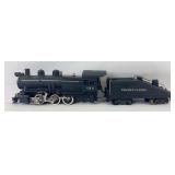 Prewar American Flyer A.C. Gilbert HO 155 0-6-0 steam switcher locomotive and tender