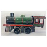Prewar Georg Carette G.C.&Co.N. Germany clockwork windup 0-4-0 lithographed tinplate steam locomotive