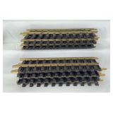Thirteen straight sections of LGB G Scale No. 1000 L=300mm track garden railroad