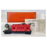 Postwar Lionel O Gauge 3535 Security Car w/Rotating Searchlight in original box w/instructions