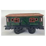 Prewar Karl Bub Nuremberg KBN Spur 1/Gauge One mail baggage passenger car