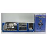 New Bright G Scale No. 2170 Royal Blue 55A 2-6-2 battery op steam loco and tender w/remote in box