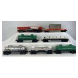 Postwar Lionel O Gauge 6519, 6175 in OB, 6844, 6465, 6463, 6045, 6465