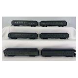 HO Scale Life-Like six Union Pacific heavyweight passenger cars