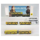 HO Scale Leopold Halling BLU-HK1-M Strassenbahnbodelle U-Bahn Berlin Bombardier BVG Baureihe HK in box