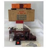 Postwar Lionel O Gauge 352 ice depot set in original box with 6352, ice cubes, 90c, instructions