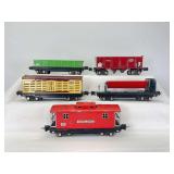 Prewar Lionel O Gauge 2812, 2813, 2816, 2817, 3859 freight