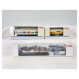 Marklin HO Gauge 2111A, 2117A and 48007 freight in original boxes