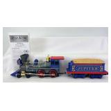 MTH Rail King Central Pacific Jupiter 4-4-0 General steam locomotive and tender Proto 3.0 freight