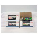 Marklin HO Gauge Special Edition International Car Series, 2512, 84680A, 84681A, 84682A in original boxes