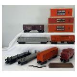 Postwar Lionel O Gauge 3562-25, 3461, 6411, X6454, 3656, 3656, 6357 freight trains
